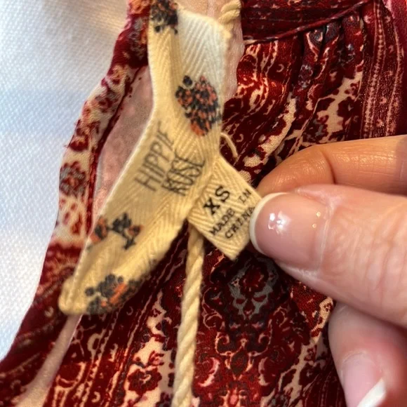 Hippie Rose XS summer sleeveless dress - Picture 3 of 3